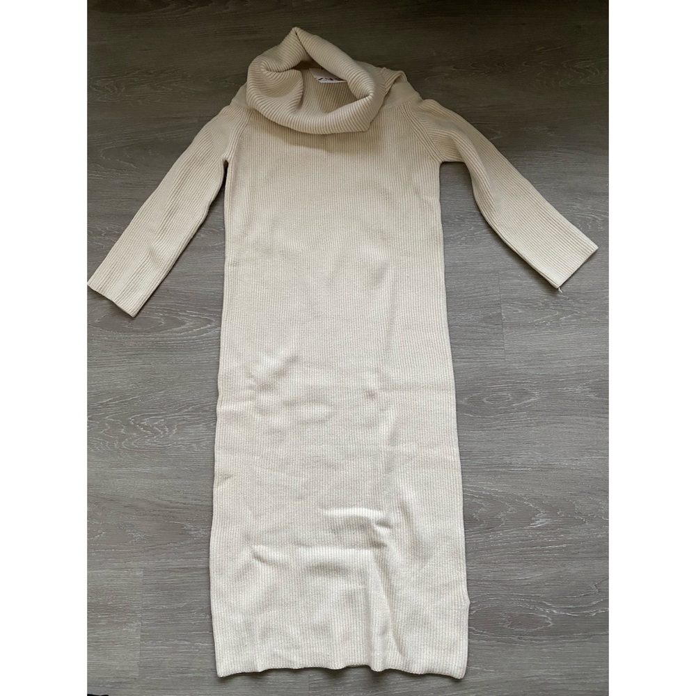 Zara Long Knit Dress - Picture 9 of 15